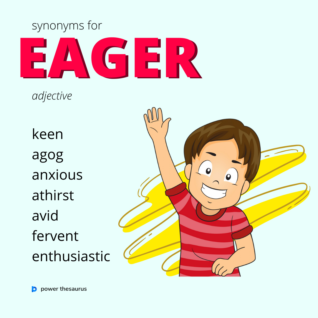 eager synonym