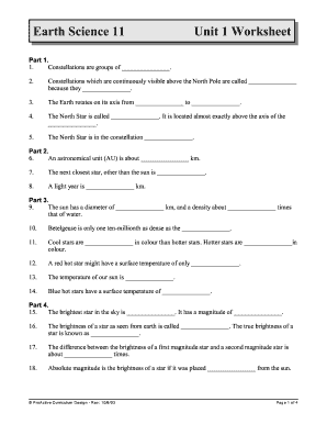 earth science worksheets high school pdf
