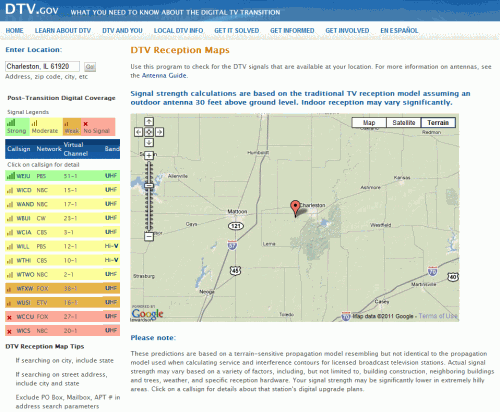 dtv.gov maps