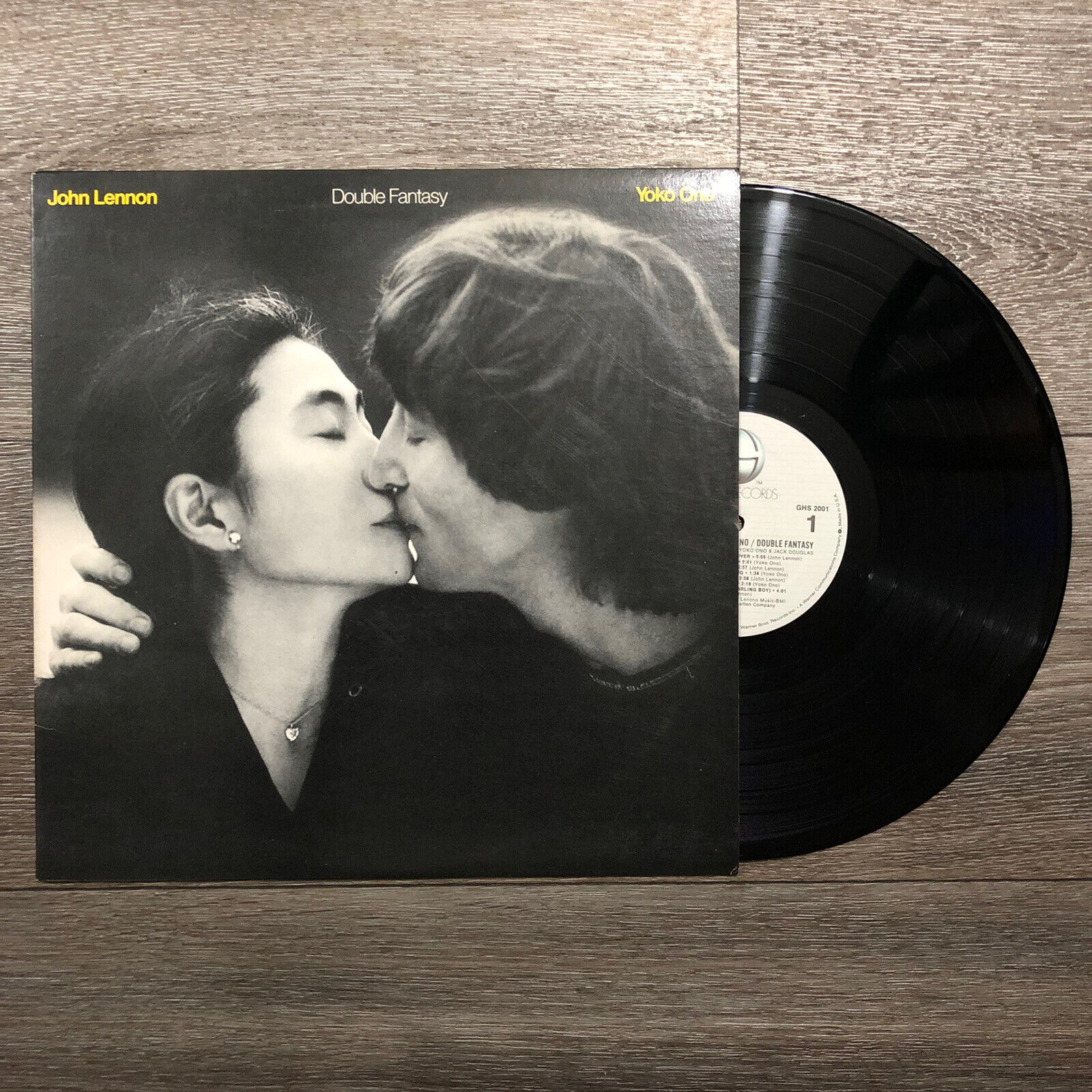 vinyl john lennon double fantasy