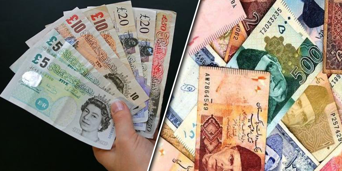 pound to pakistani rupee rate