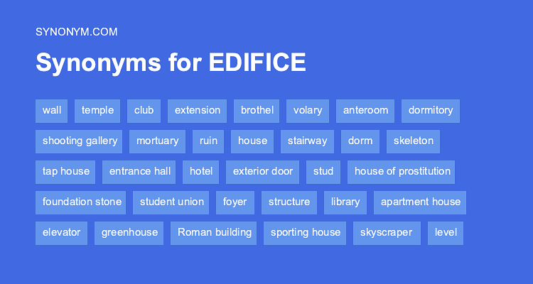 edifice antonym