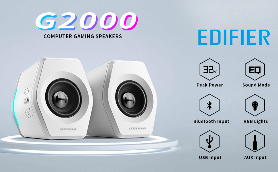 edifier g2000 white