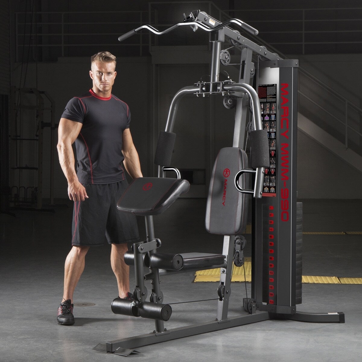 marcy 150 pound stack home gym