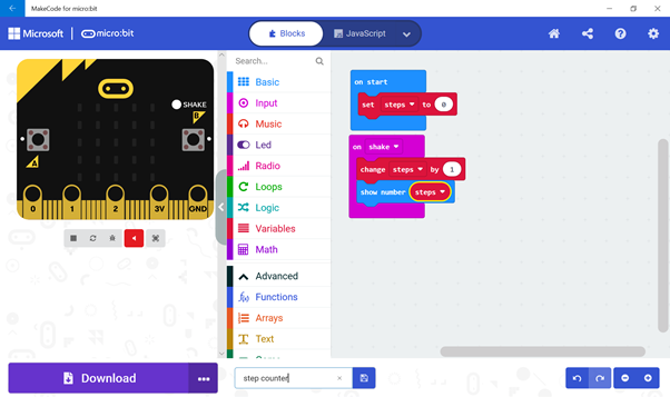 makecode microbit