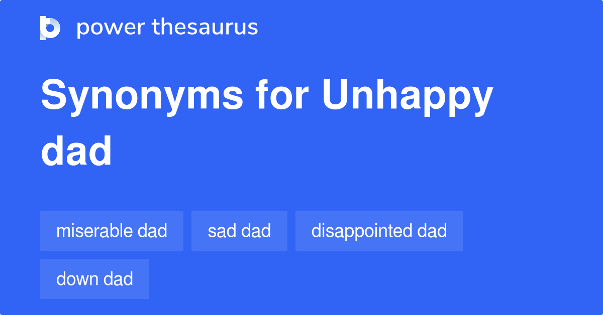 unhappy synonym