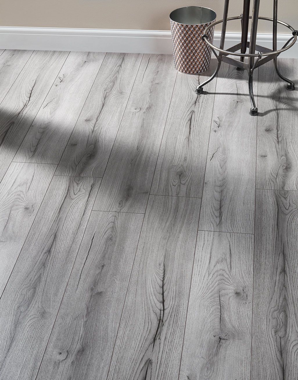 cheapest grey laminate flooring