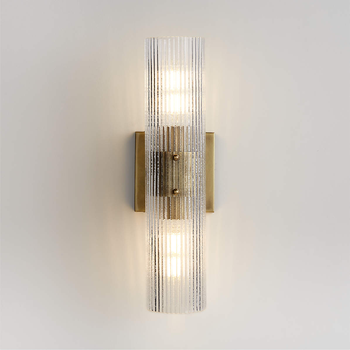 2 light wall sconce