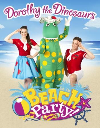 the wiggles dorothy the dinosaurs beach party