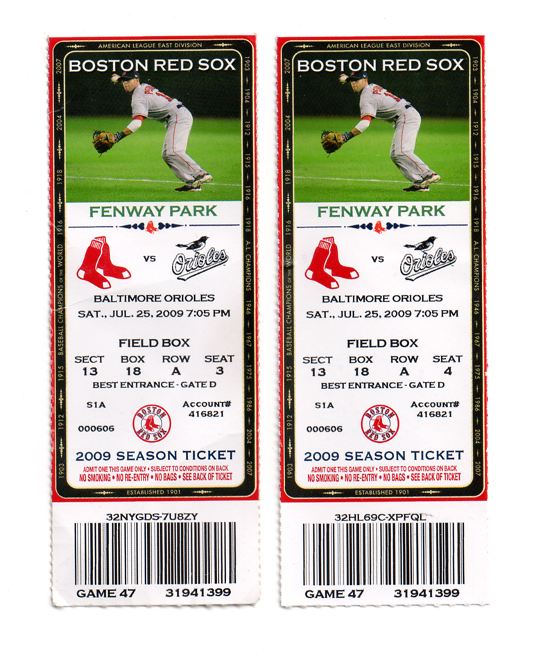 redsox tickets