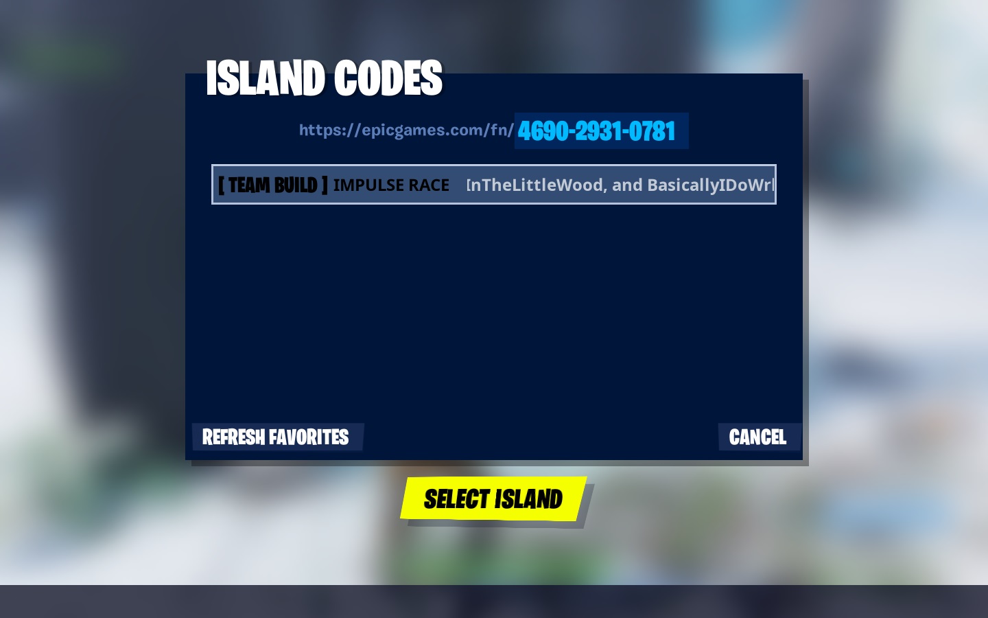 epic games fortnite code