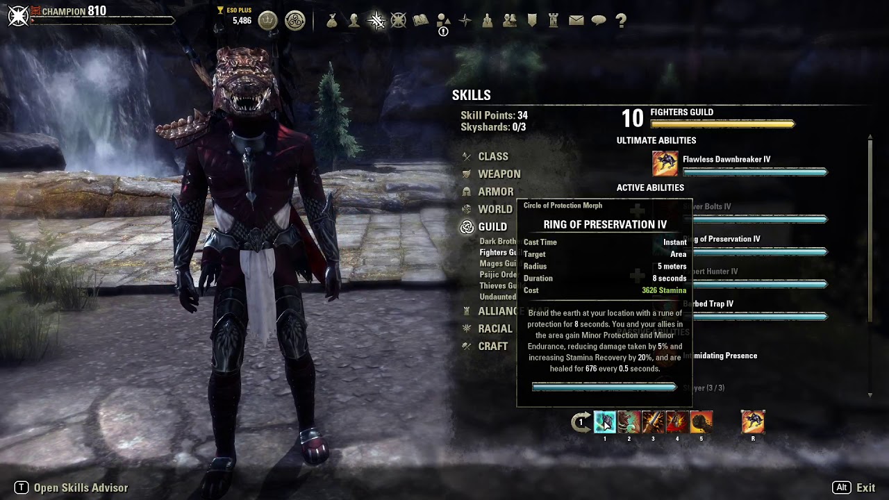 elder scrolls online two handed build