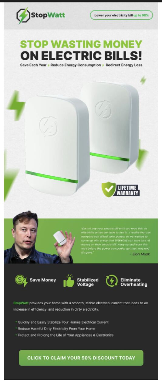 elon musk energy saving device