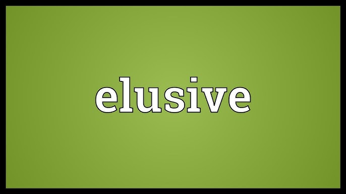 elusiveness synonym