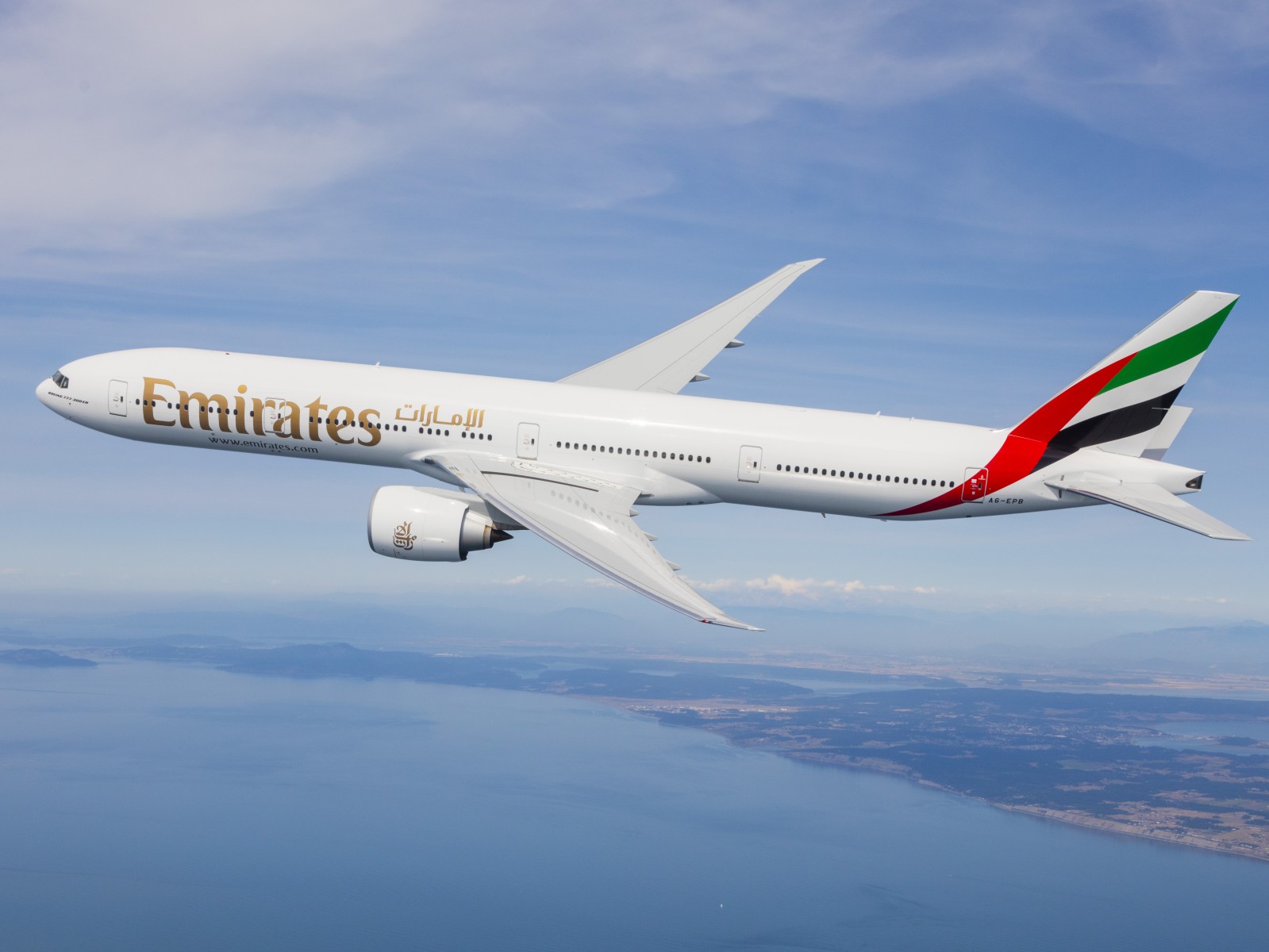 emirates flights to us