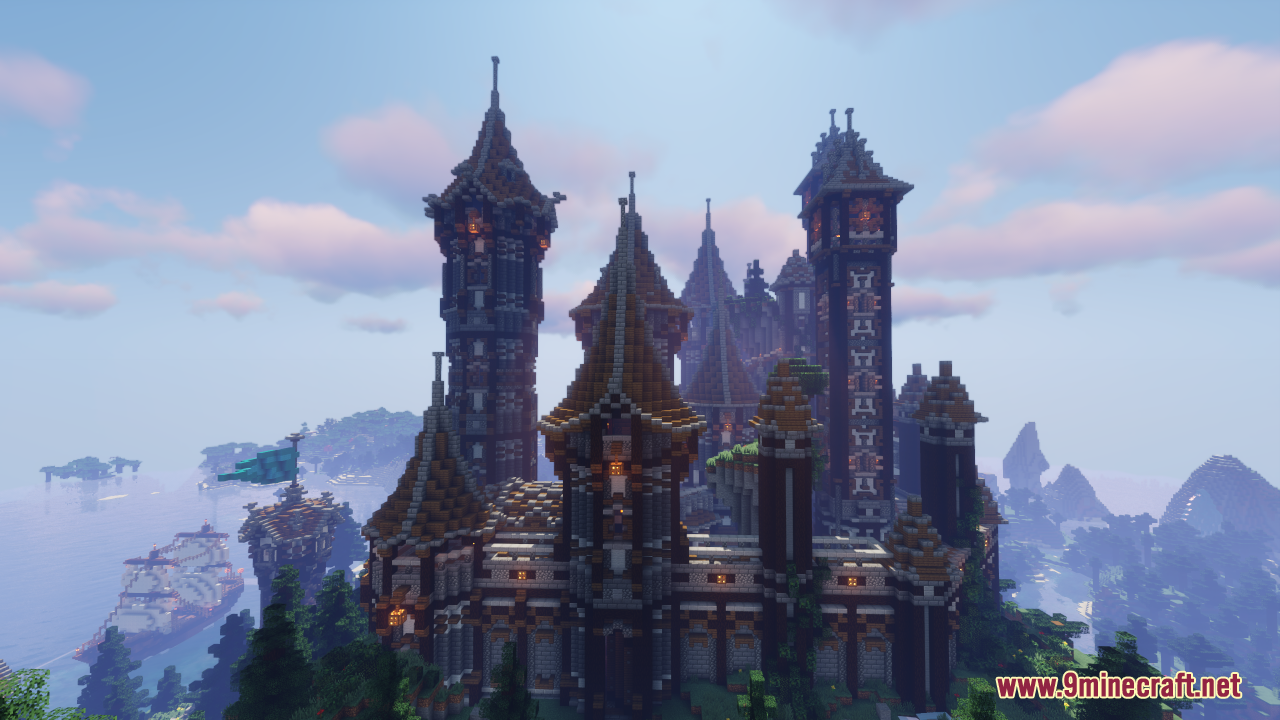 epic minecraft castle map download