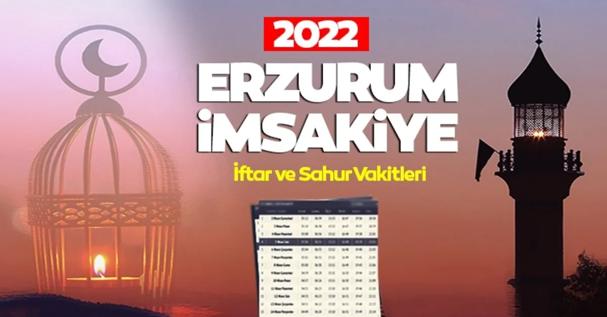 erzurum sabah ezanı kaçta