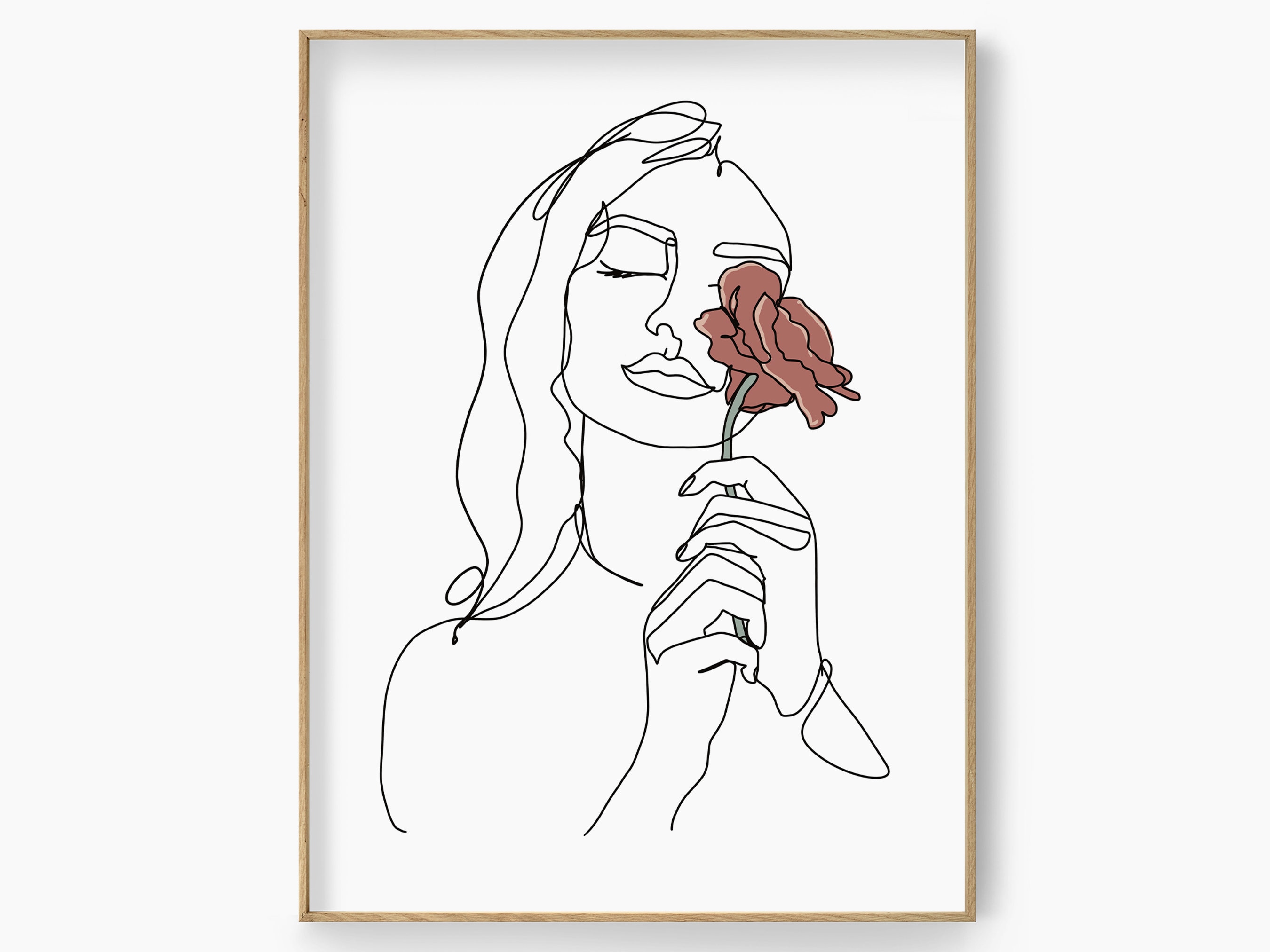 etsy line drawings