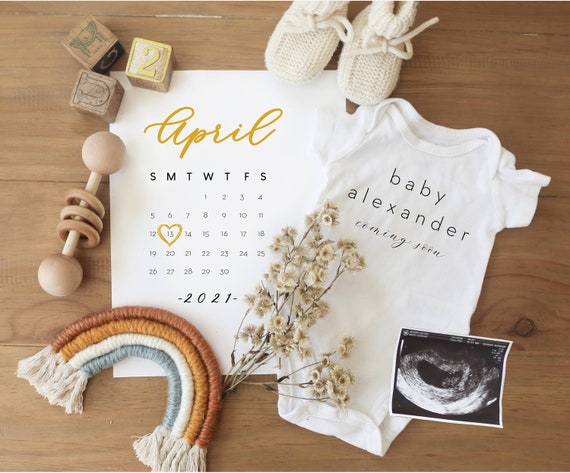 etsy pregnancy announcement