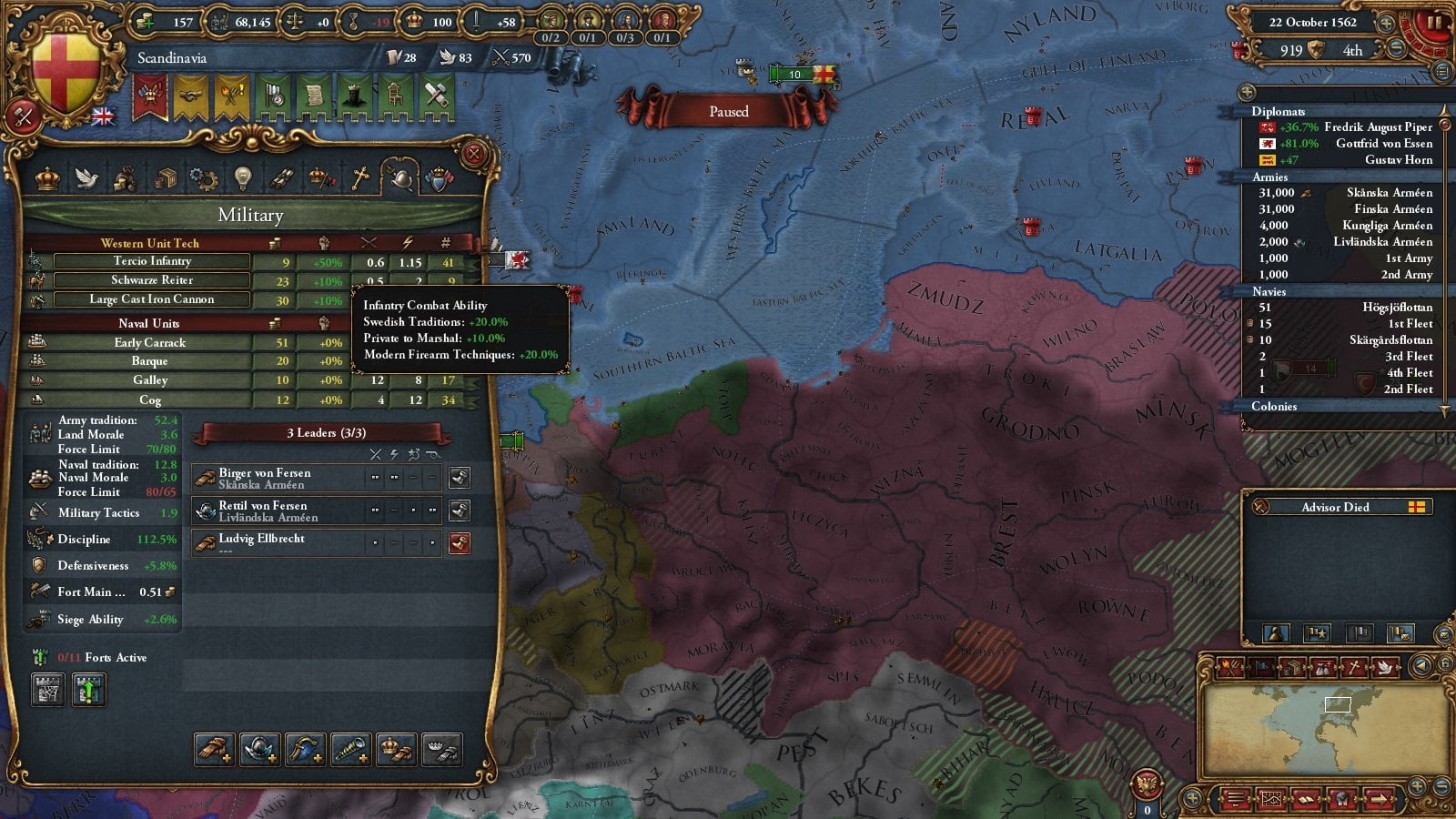 eu4 infantry combat ability