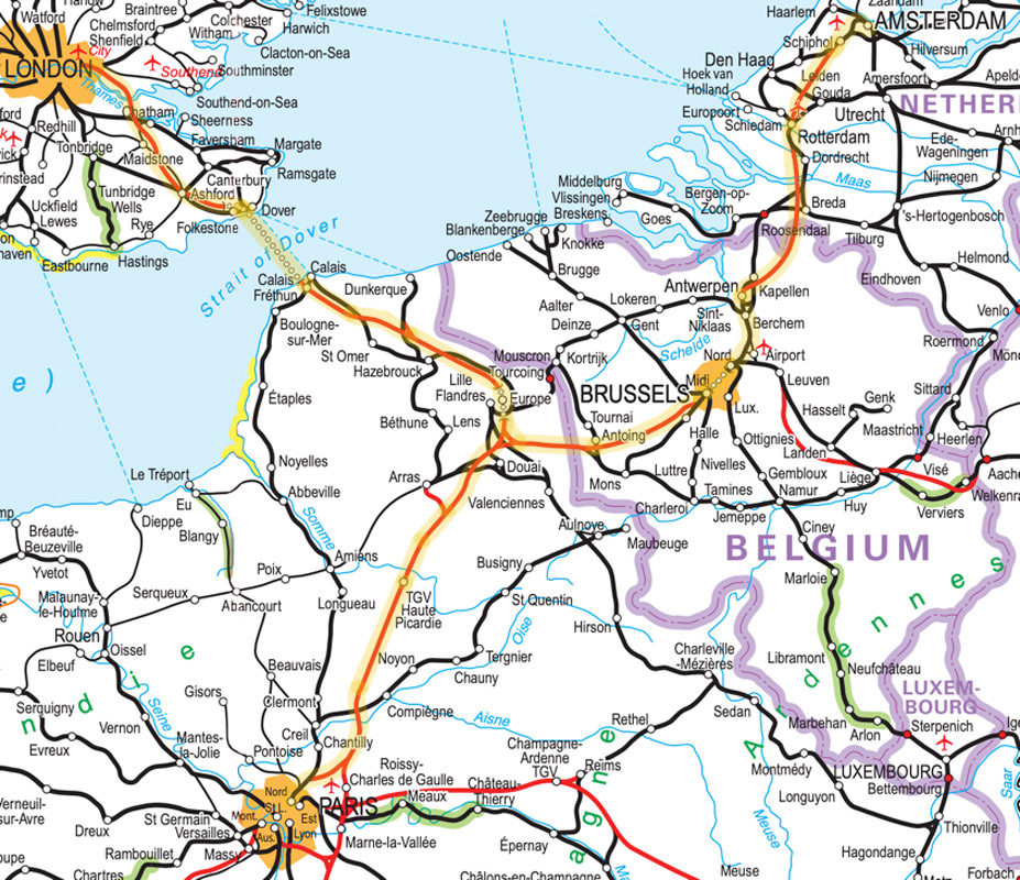 eurostar amsterdam to london timetable