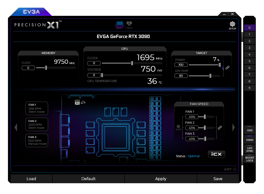 evga precision x1