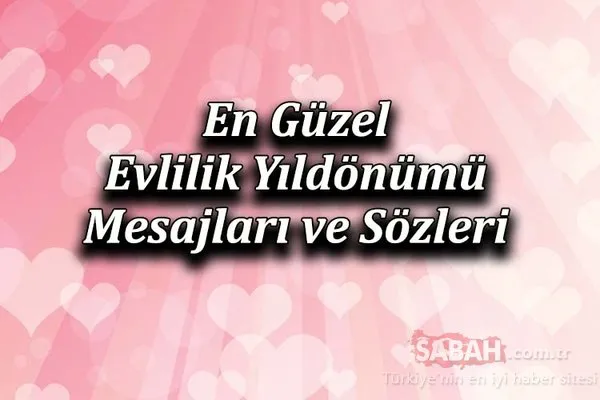 evlilik yıldönümü sözleri