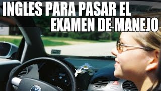 examen de manejo escrito en ingles