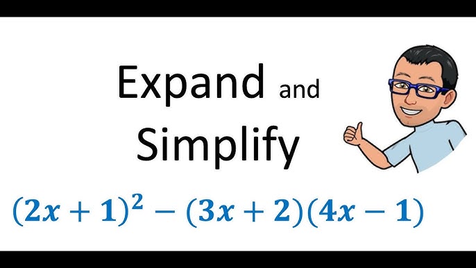 expand and fully simplify