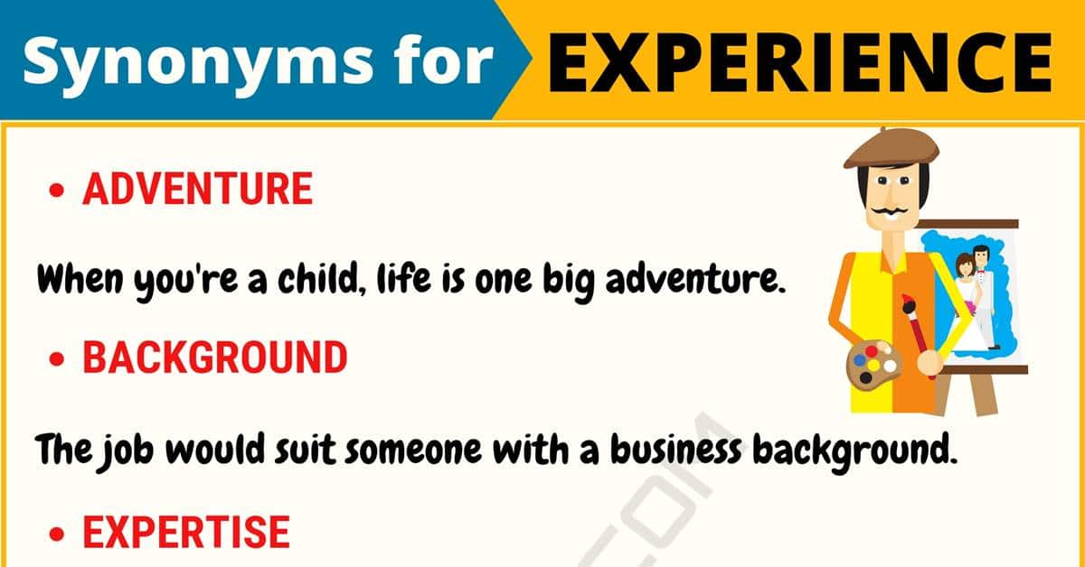 experience synonym