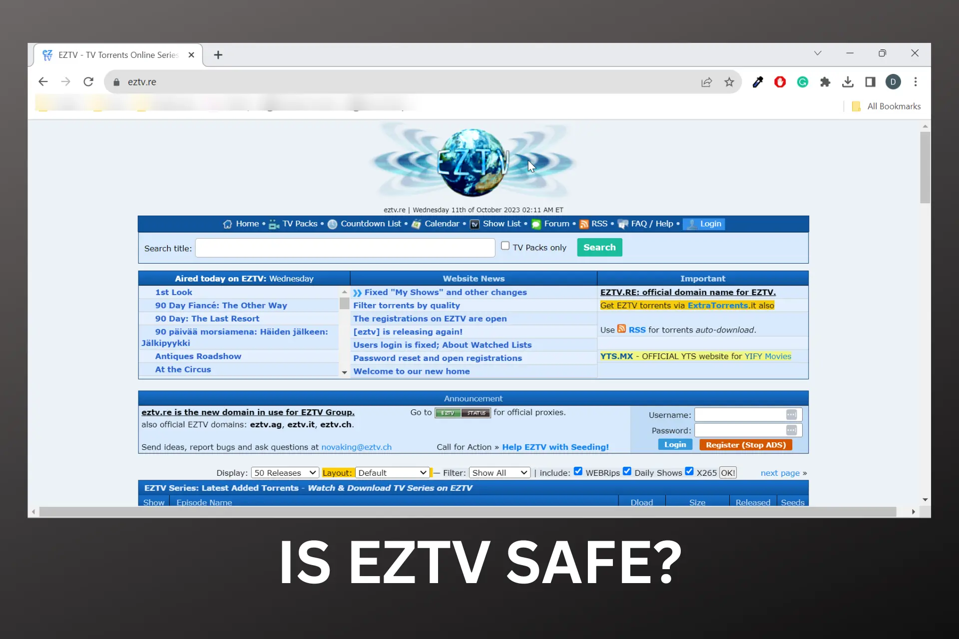 eztv its