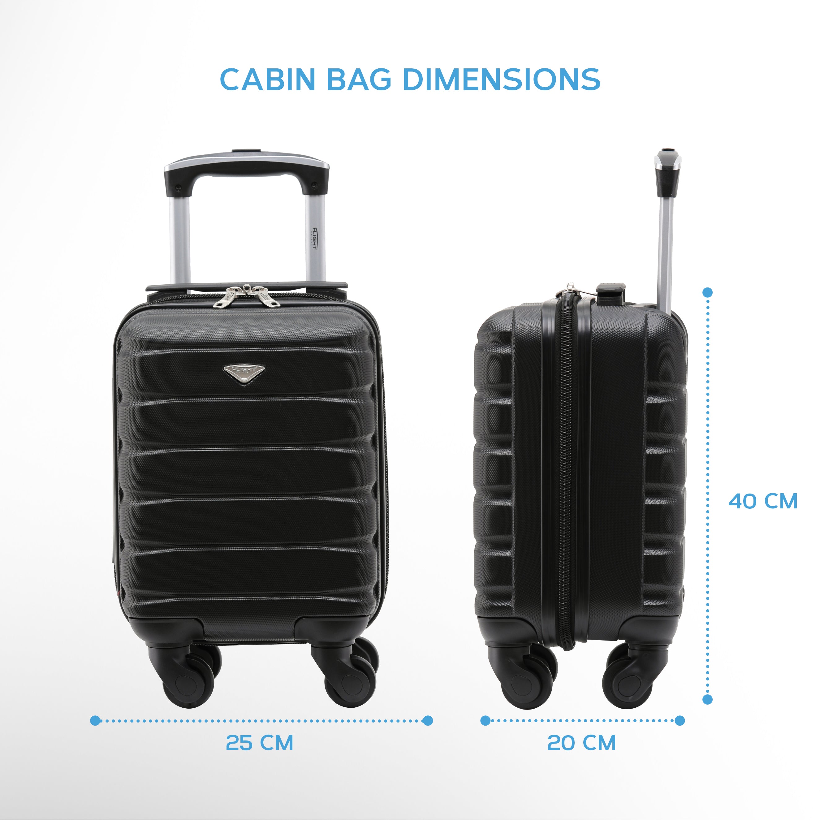 40x20x25cm cabin bag