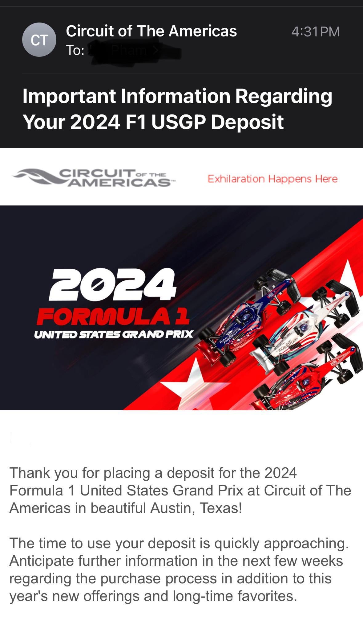 f1 cota 2024 tickets