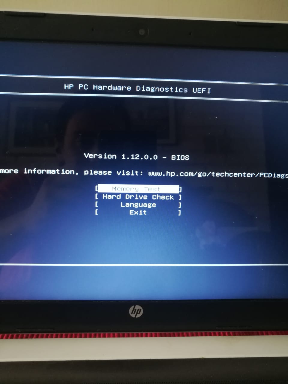 hp hardware diagnostics uefi