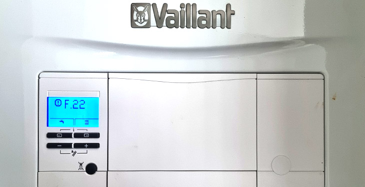 f22 fault vaillant