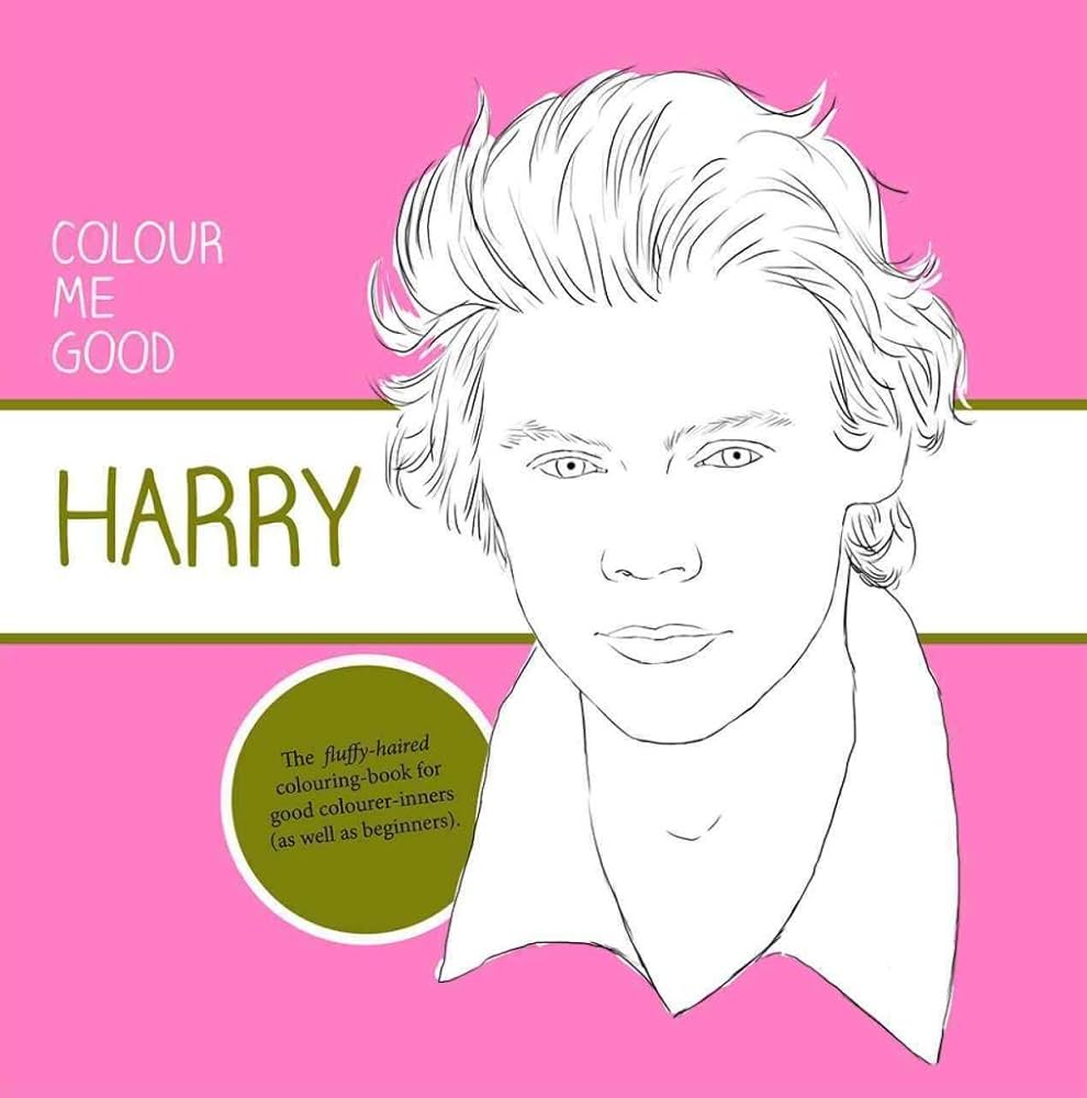 harry styles coloring book