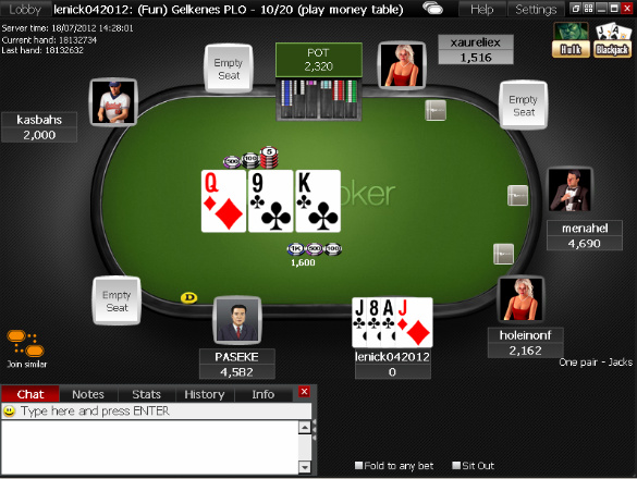 omaha poker online