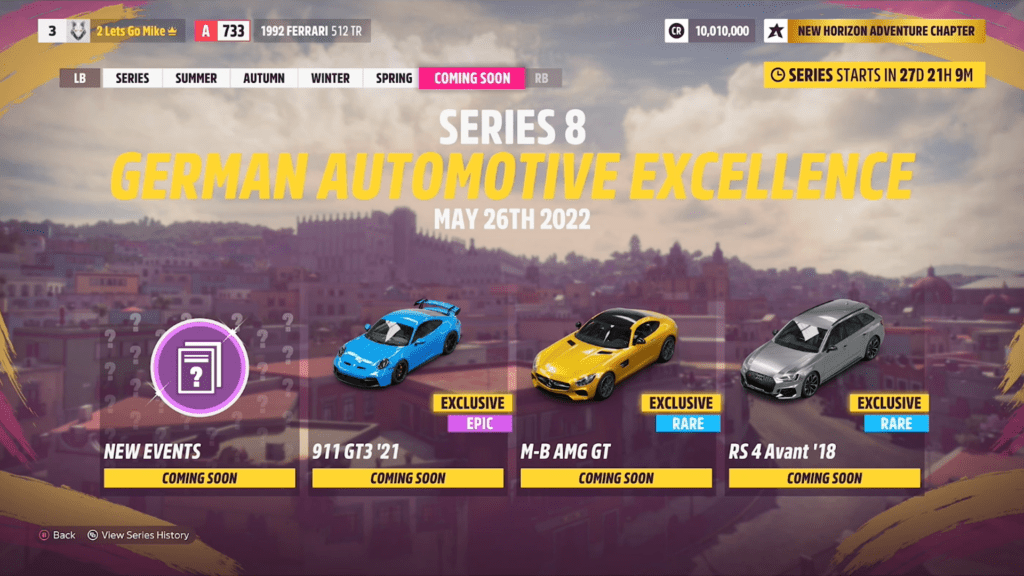 forza horizon 5 update today