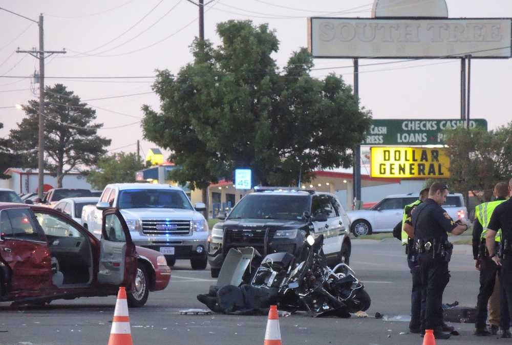 motorcycle wreck amarillo tx today