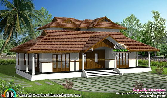 kerala traditional house plans with photos