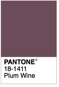 plum wine pantone