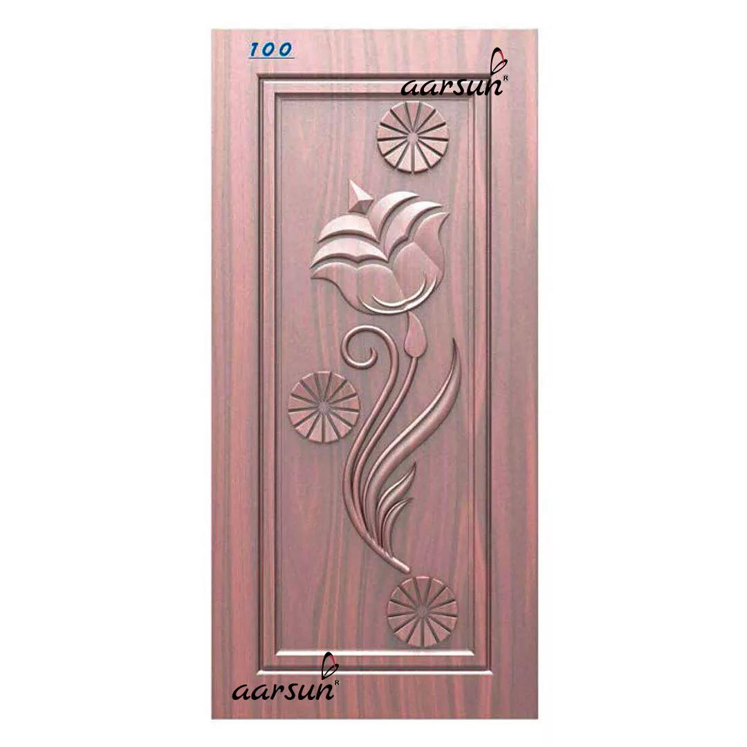 wood door flower design images