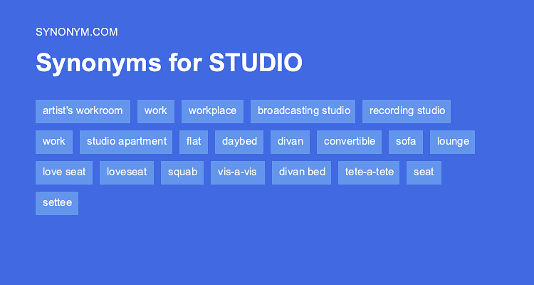 studios synonyms