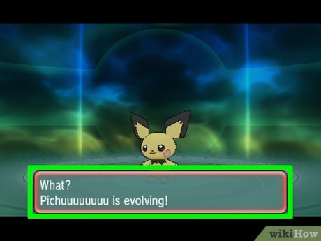 how to evolve a pichu