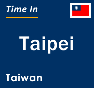 taiwan time