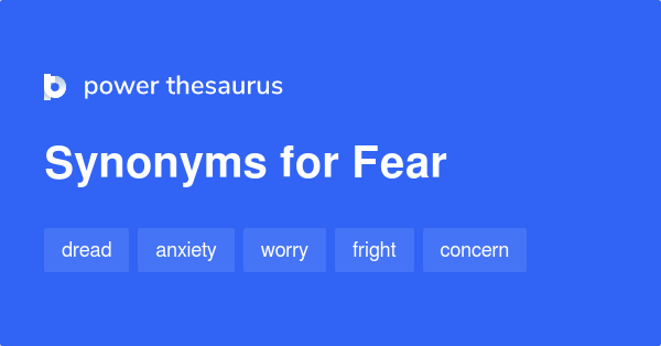fear thesaurus