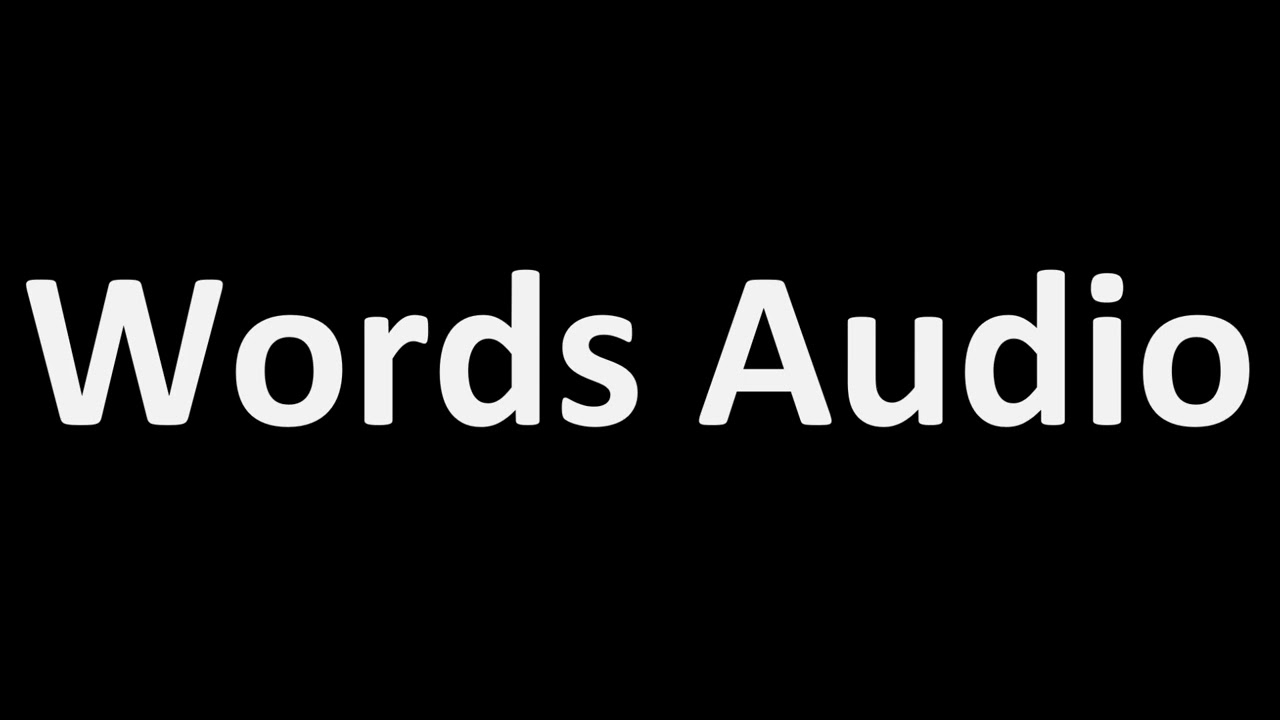 pronunciation of pronunciation audio