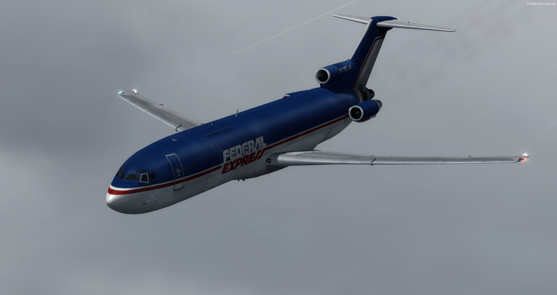 fsx boeing 727 200 full pack