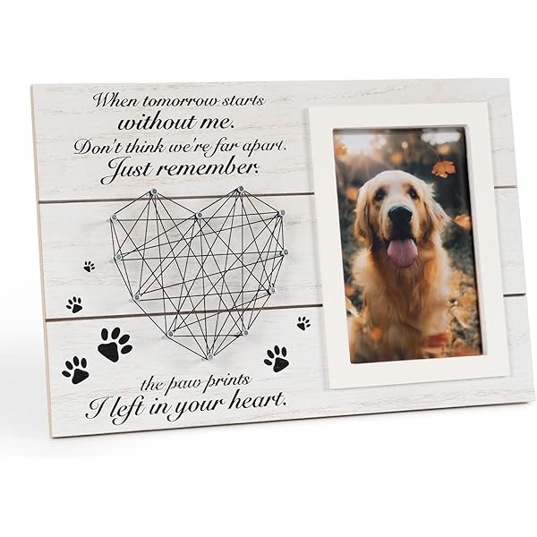 memorial gifts for dog loss