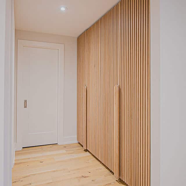 wood closet doors